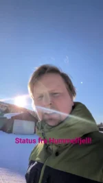 Det er meldt kaldt på morgenen til helga, men vi åpner uansett. Det blir varmt nok ganske raskt når solen bare titter frem! Så det blir strålende forhold, husk at det er kaldest i bunn og minst fem grader varmere på toppen!